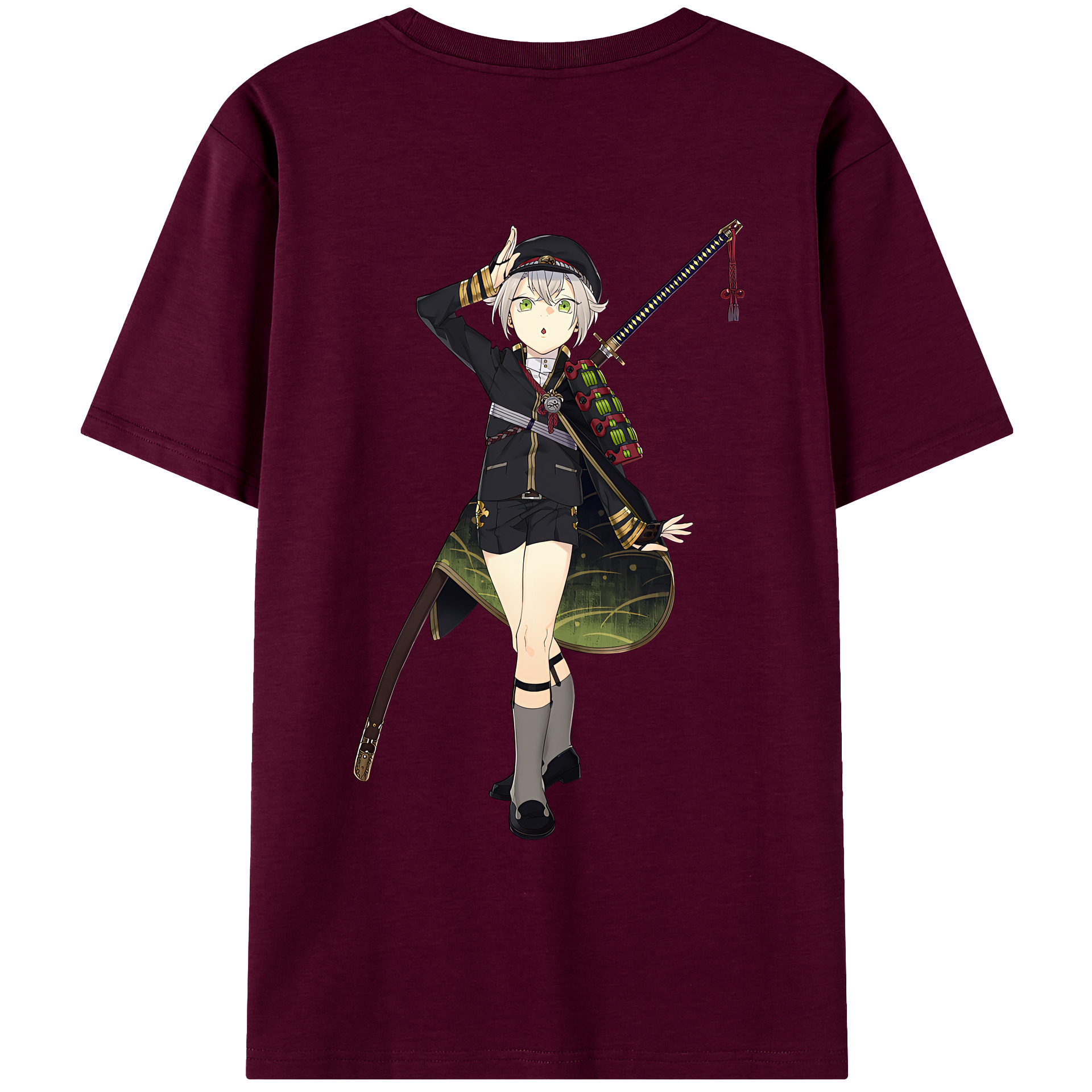 （画像用） 刀剣乱舞 Touken Ranbu レディース半袖Tシャツ(バックプリント)